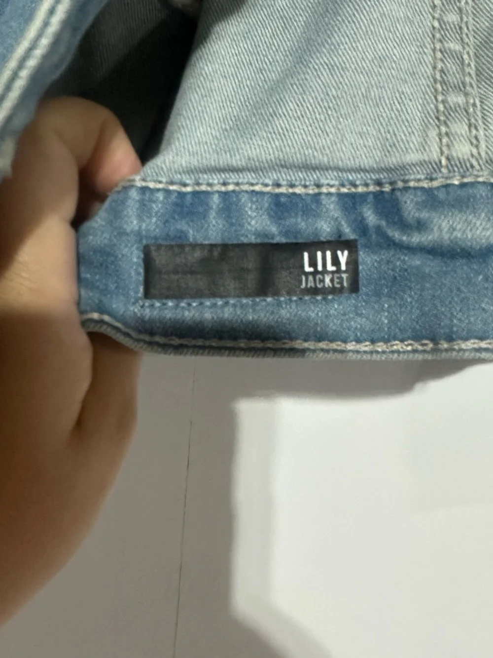 KUT from the Kloth Lily Light Wash Distressed Denim Jacket